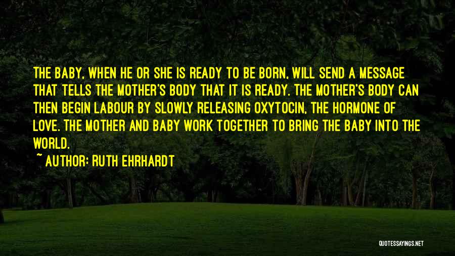 Ready To Begin Quotes By Ruth Ehrhardt