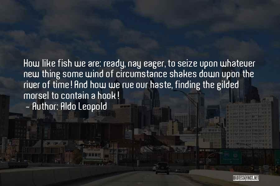 Ready To Go Fishing Quotes By Aldo Leopold