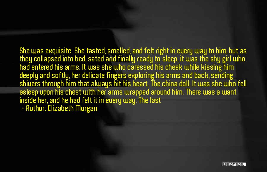 Ready To Go To Sleep Quotes By Elizabeth Morgan