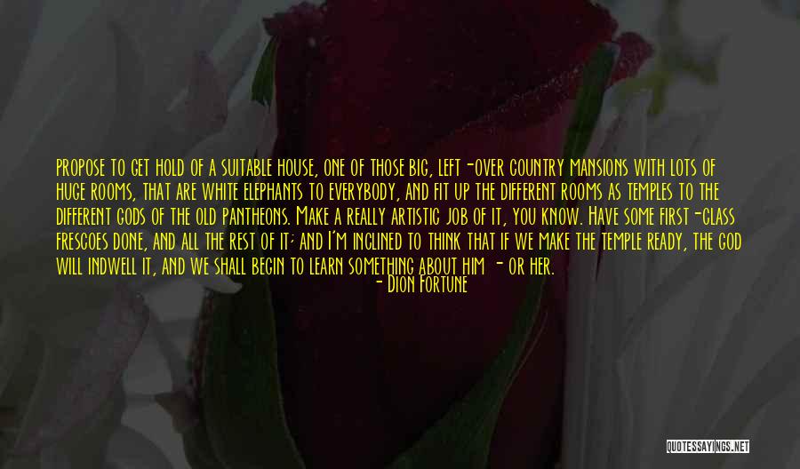 Ready To Learn Quotes By Dion Fortune Ready To Learn Quotes By Dion Fortune