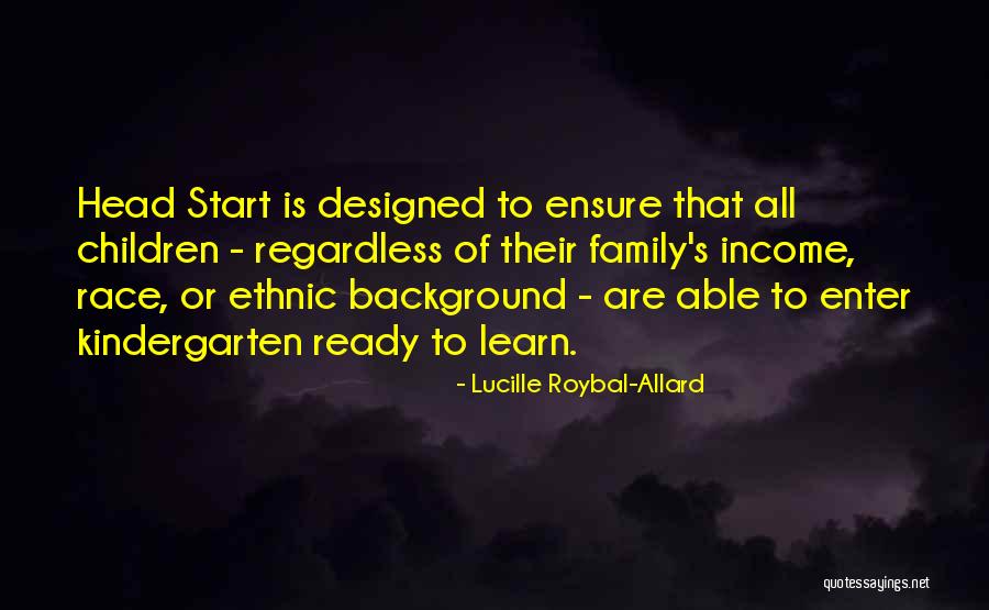 Ready To Start Quotes By Lucille Roybal-Allard