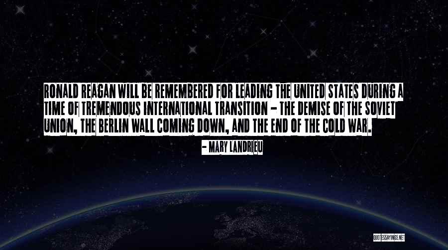 Reagan Soviet Quotes By Mary Landrieu Reagan Soviet Quotes By Mary Landrieu