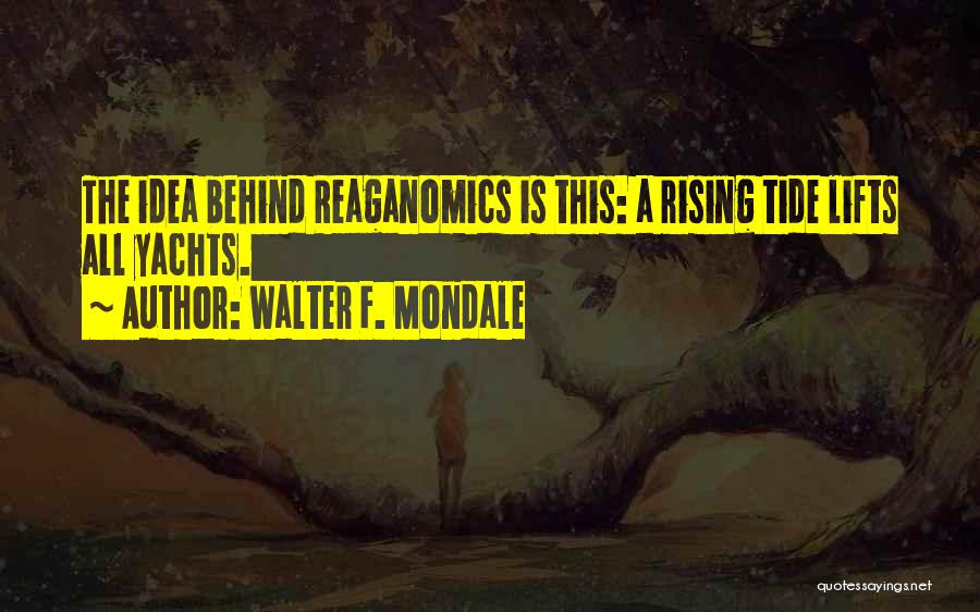 Reaganomics Quotes By Walter F. Mondale