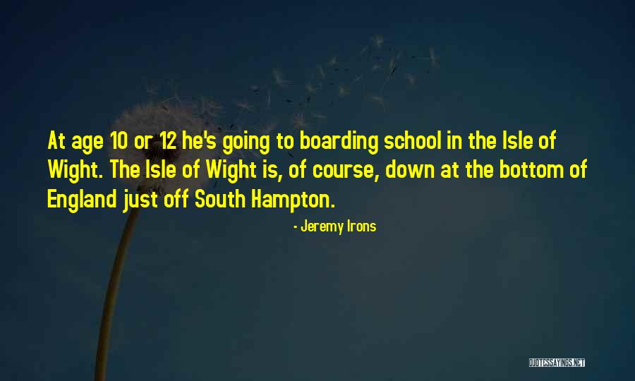 Reagans Family Campground Quotes By Jeremy Irons