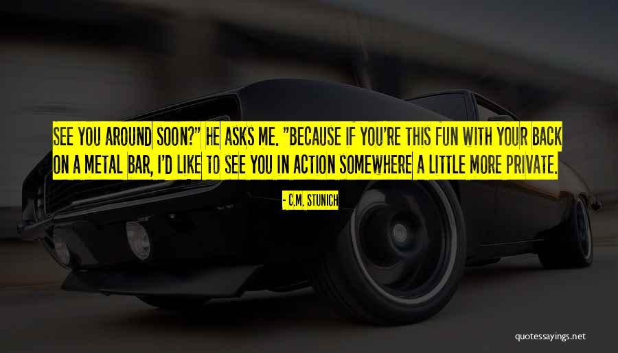 Reakci Quotes By C.M. Stunich Reakci Quotes By C.M. Stunich