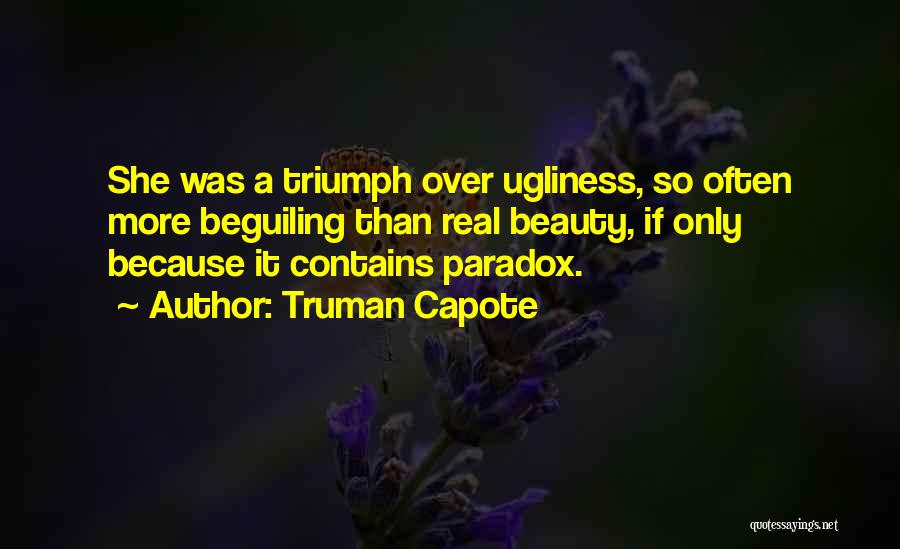 Real Beauty Within Quotes By Truman Capote