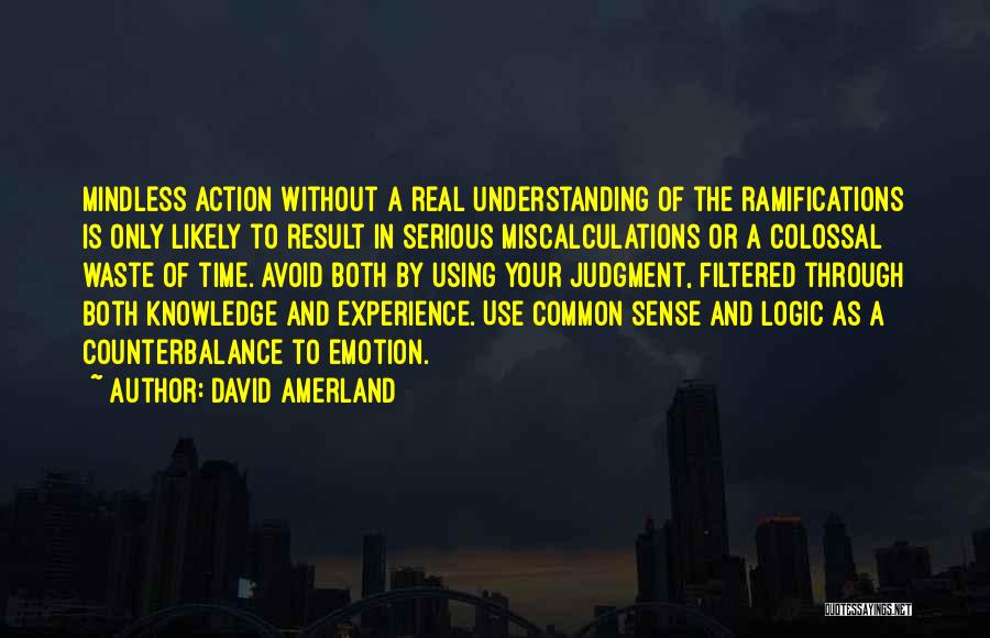 Real Common Sense Quotes By David Amerland
