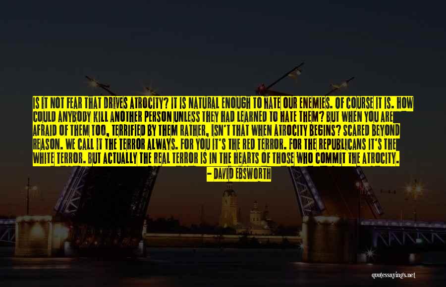 Real Enemies Quotes By David Ebsworth Real Enemies Quotes By David Ebsworth