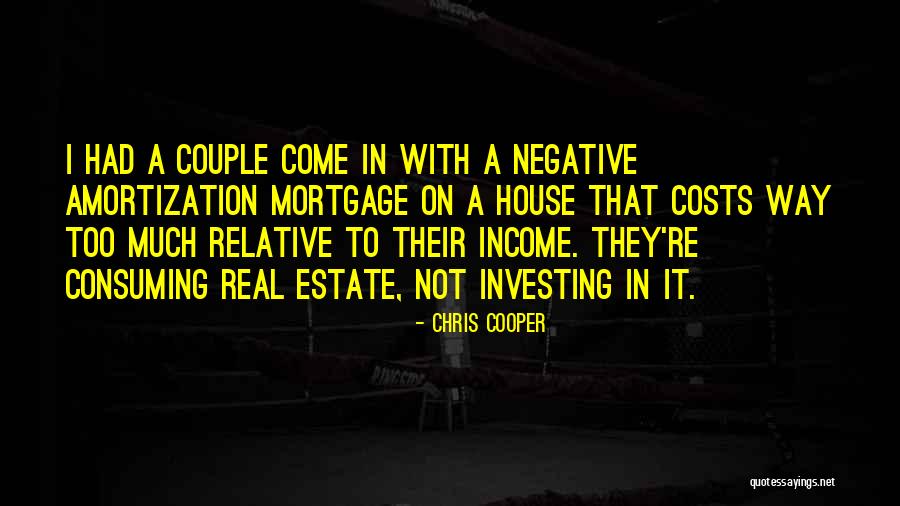 Real Estate Investing Quotes By Chris Cooper