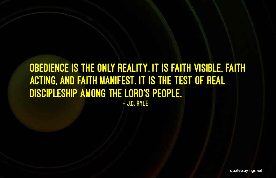 Real Faith Quotes By J.C. Ryle Real Faith Quotes By J.C. Ryle