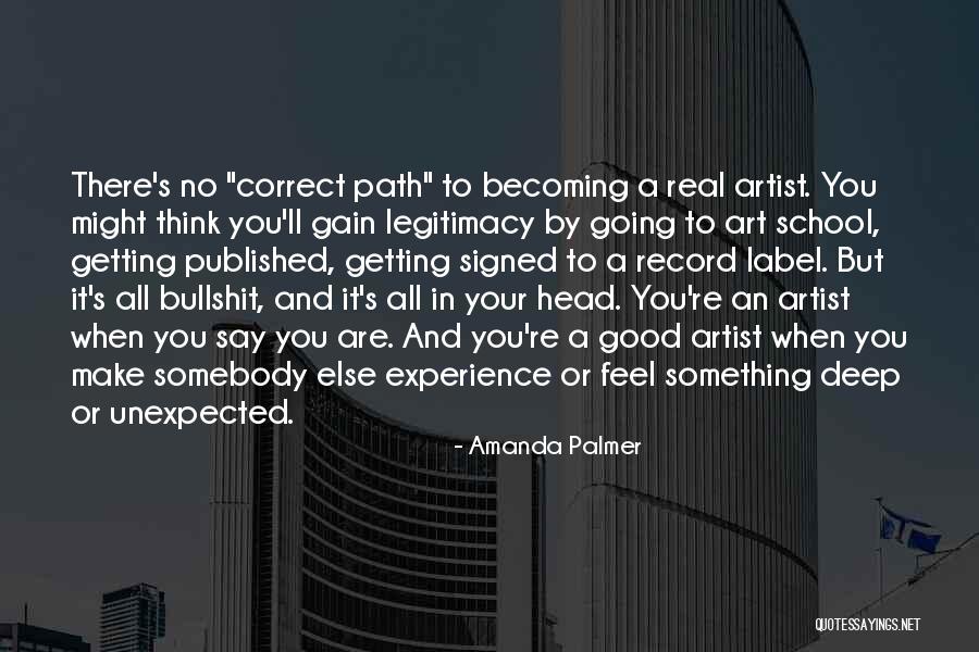 Real Feel Quotes By Amanda Palmer Real Feel Quotes By Amanda Palmer