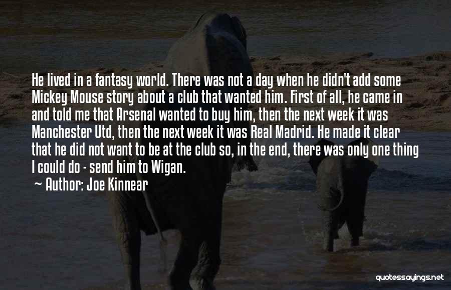 Real Football Quotes By Joe Kinnear