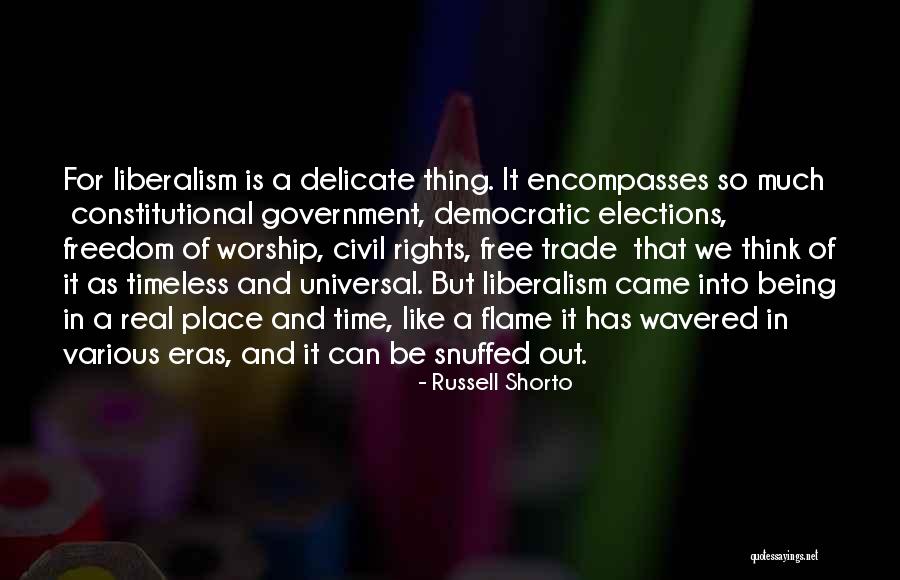 Real Freedom Quotes By Russell Shorto Real Freedom Quotes By Russell Shorto