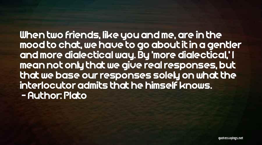 Real Friends Quotes By Plato