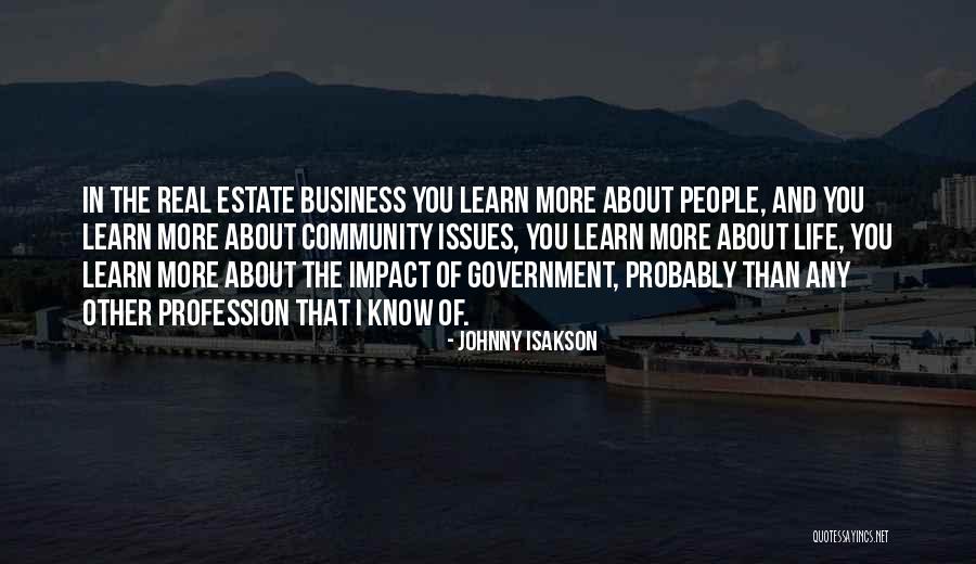 Real Impact Quotes By Johnny Isakson Real Impact Quotes By Johnny Isakson