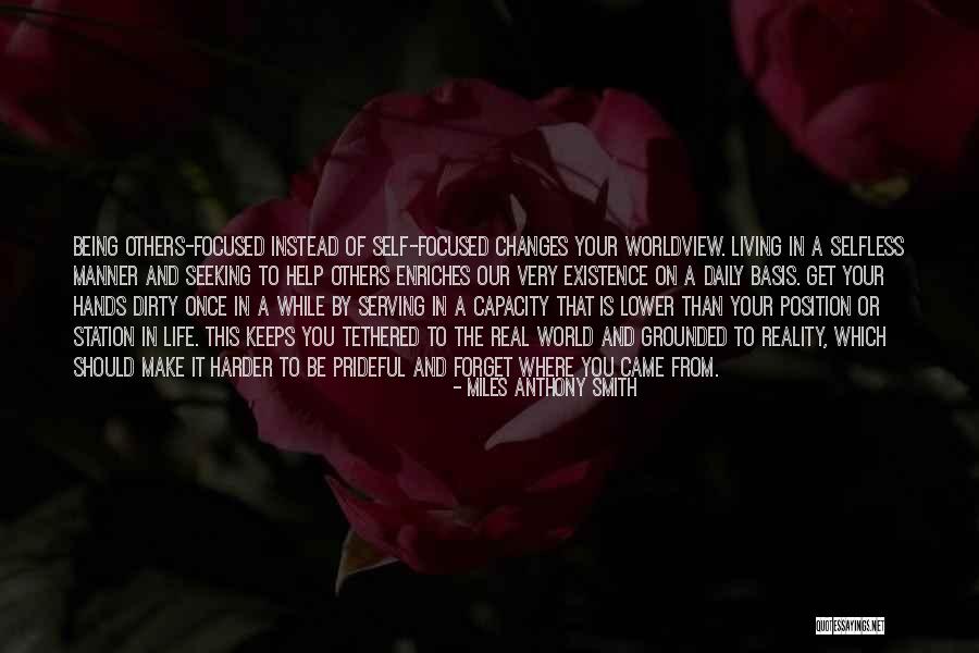 Real Leadership Quotes By Miles Anthony Smith Real Leadership Quotes By Miles Anthony Smith