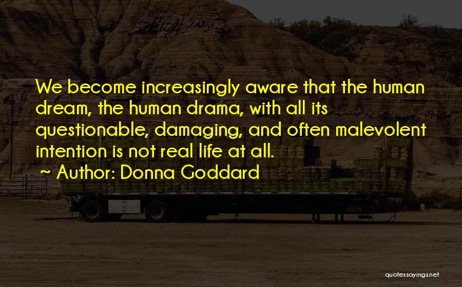 Real Life Dream Quotes By Donna Goddard