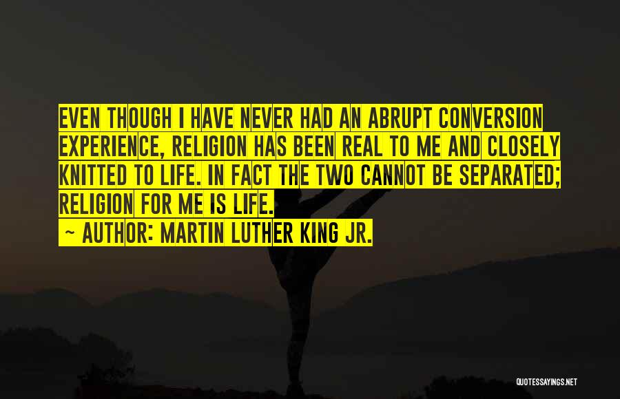 Real Life Fact Quotes By Martin Luther King Jr.