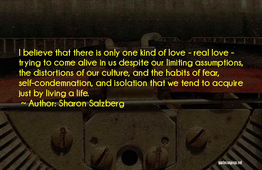 Real Life Love Quotes By Sharon Salzberg