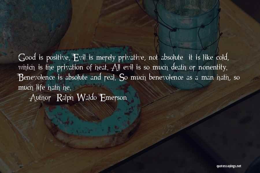 Real Life Positive Quotes By Ralph Waldo Emerson