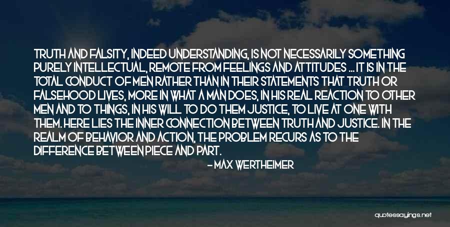 Real Life Problem Quotes By Max Wertheimer