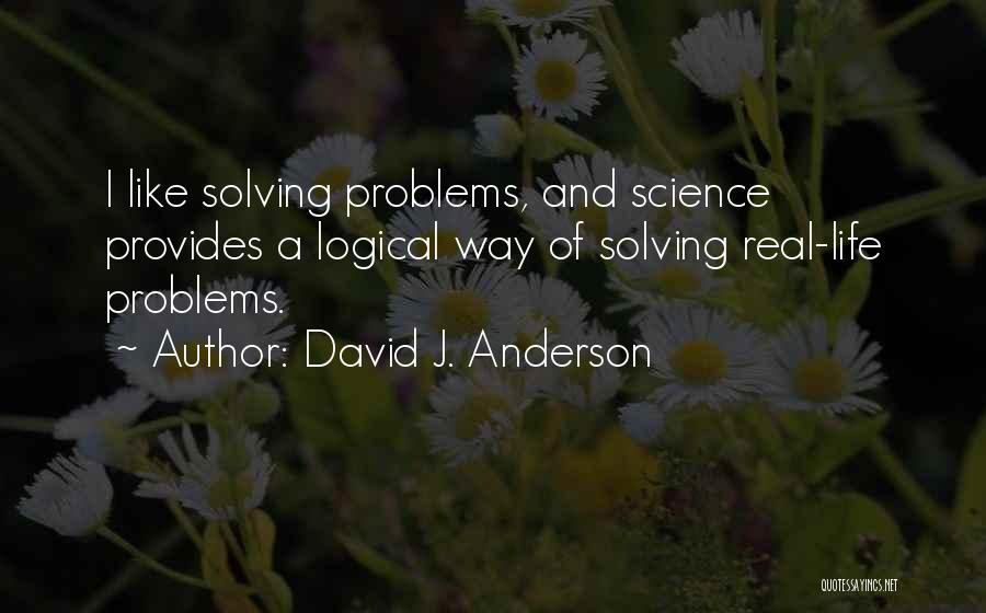 Real Life Problems Quotes By David J. Anderson