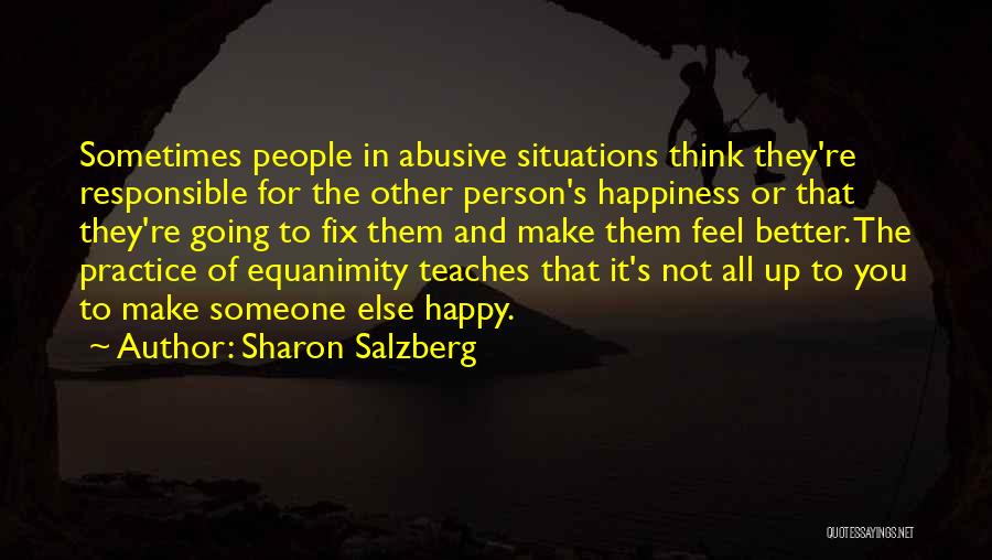 Real Love And Happiness Quotes By Sharon Salzberg
