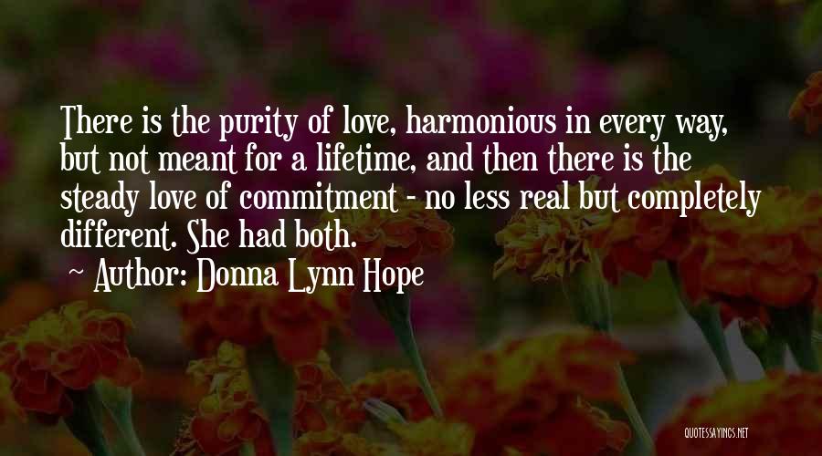 Real Love Relationships Quotes By Donna Lynn Hope