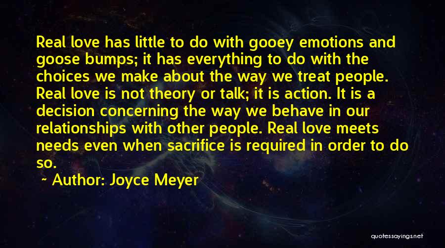 Real Love Relationships Quotes By Joyce Meyer