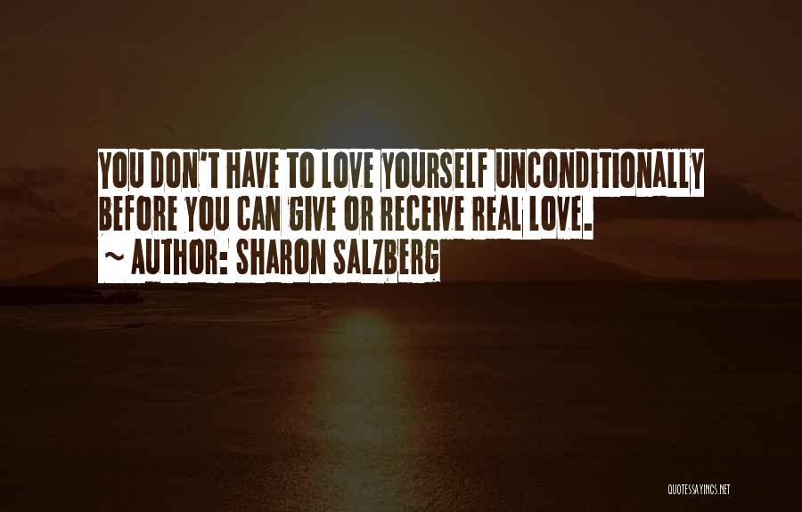 Real Love Relationships Quotes By Sharon Salzberg