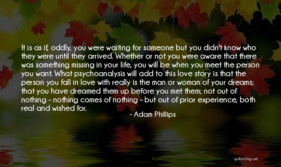 Real Man And Woman Quotes By Adam Phillips