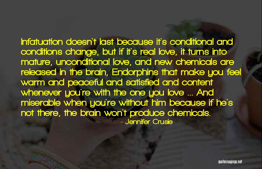 Real Mature Quotes By Jennifer Crusie Real Mature Quotes By Jennifer Crusie
