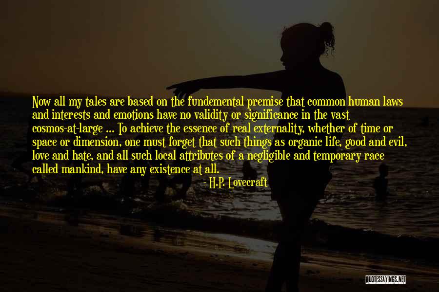 Real Meaning Of Life Quotes By H.P. Lovecraft