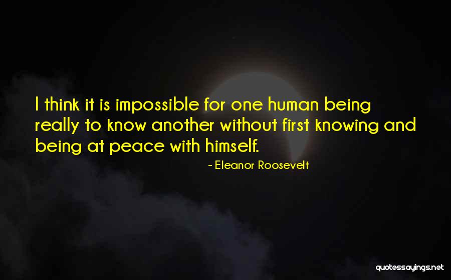 Real Peace Quotes By Eleanor Roosevelt Real Peace Quotes By Eleanor Roosevelt