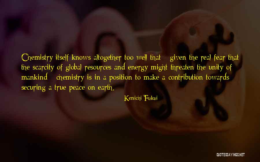 Real Peace Quotes By Kenichi Fukui Real Peace Quotes By Kenichi Fukui