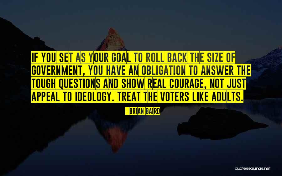 Real Questions Quotes By Brian Baird Real Questions Quotes By Brian Baird