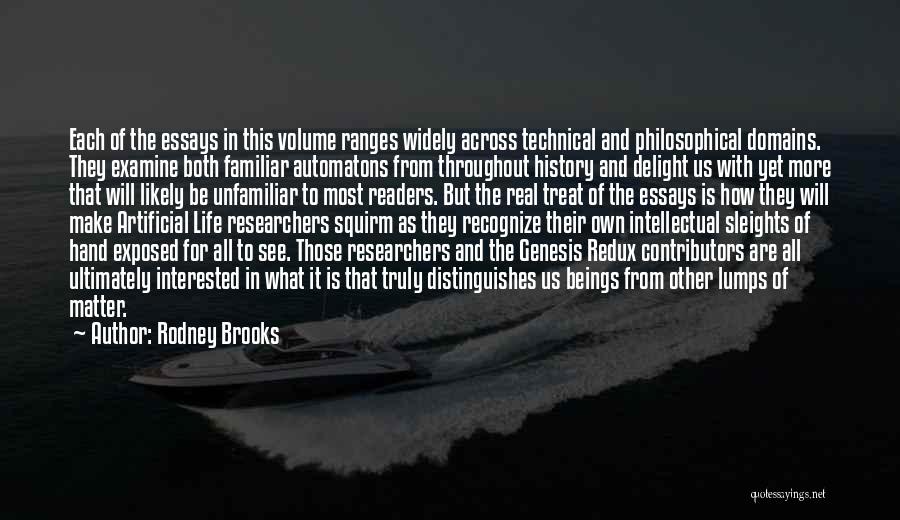 Real Recognize Real Quotes By Rodney Brooks