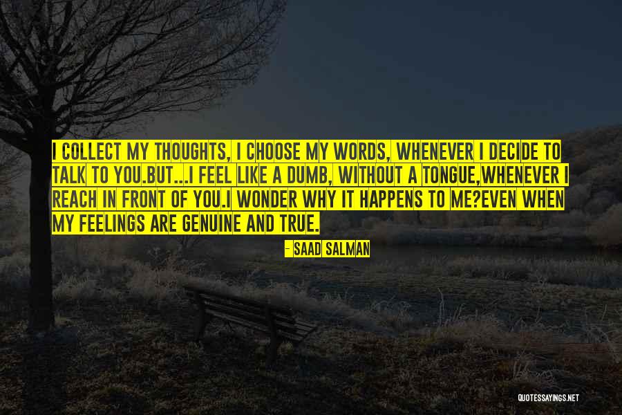 Real Sad Love Quotes By Saad Salman