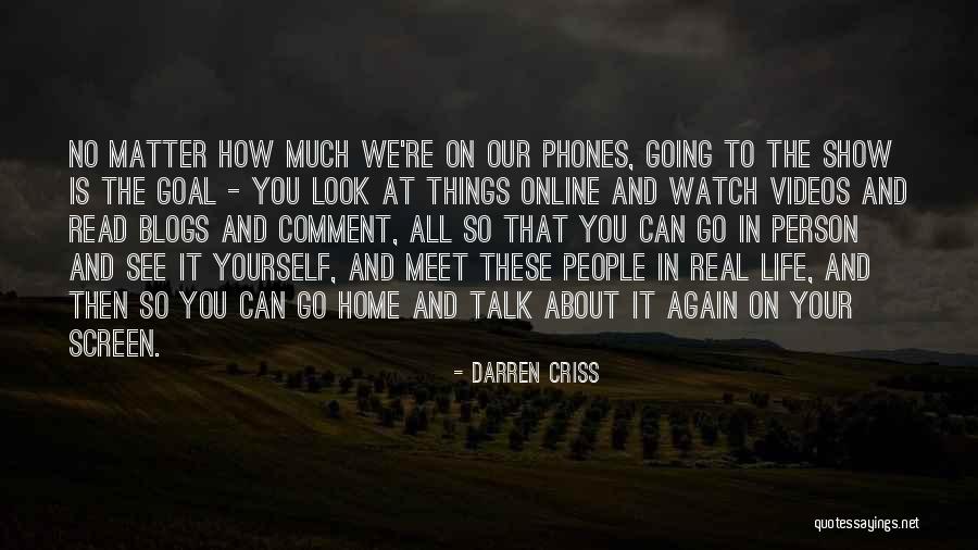 Real Talk Show Quotes By Darren Criss Real Talk Show Quotes By Darren Criss
