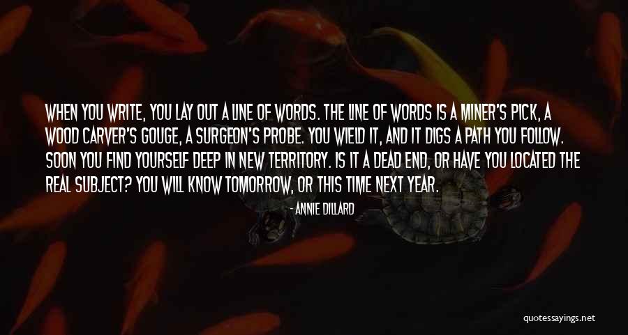 Real Time Quotes By Annie Dillard