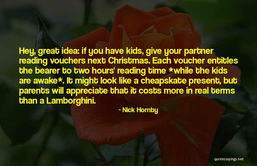 Real Time Quotes By Nick Hornby