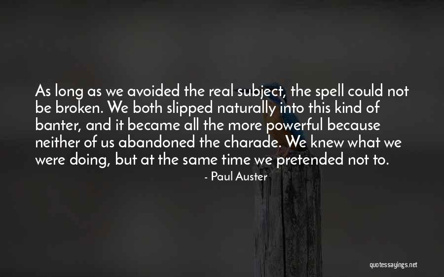 Real Time Quotes By Paul Auster