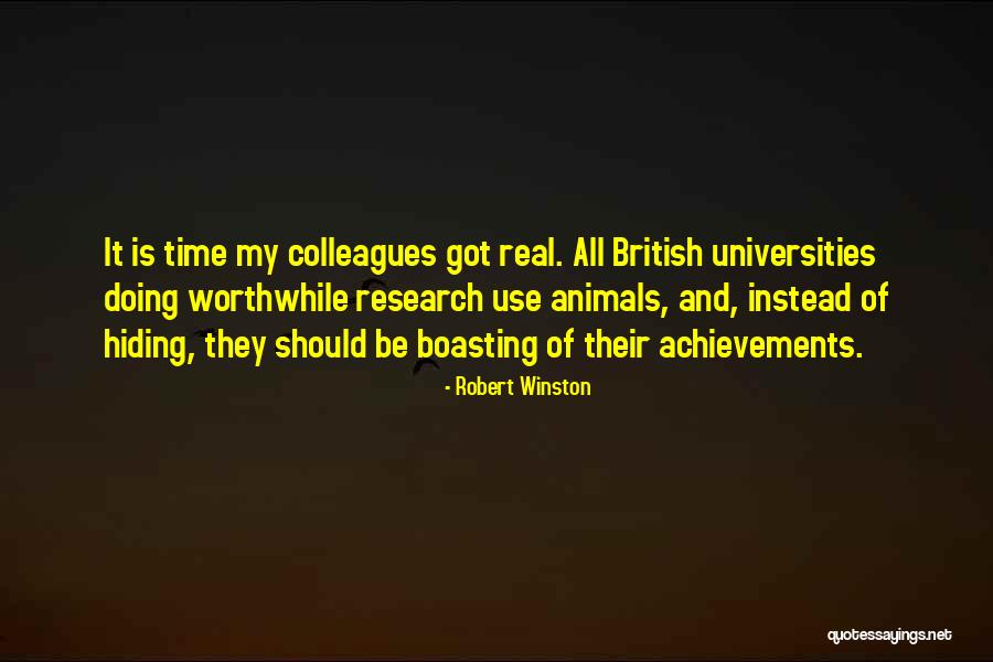 Real Time Quotes By Robert Winston