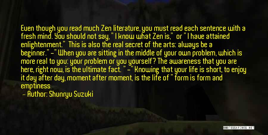 Real True Short Quotes By Shunryu Suzuki