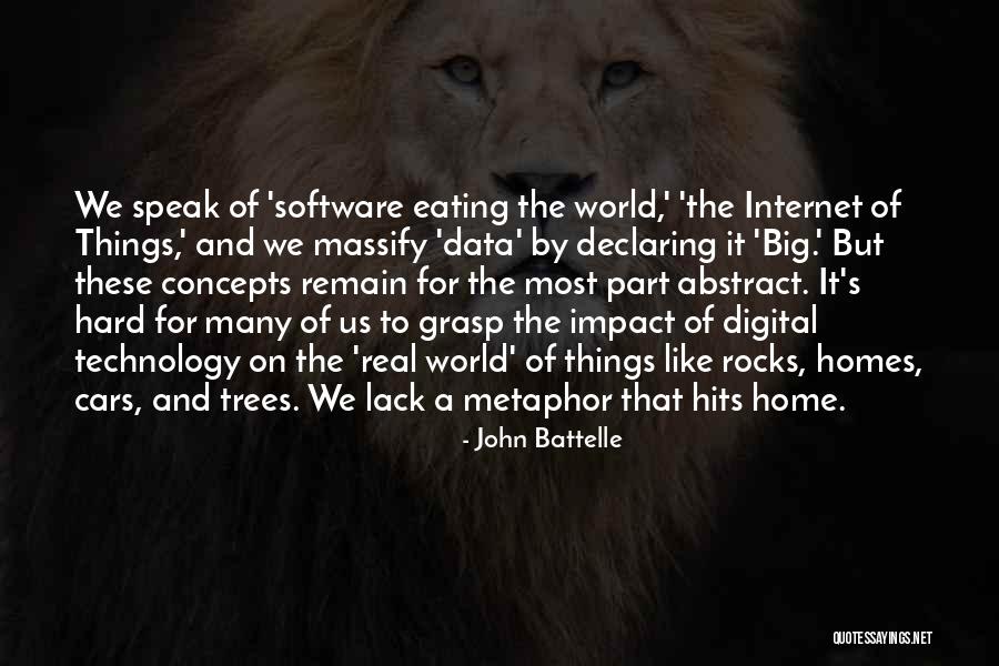 Real World Of Technology Quotes By John Battelle Real World Of Technology Quotes By John Battelle