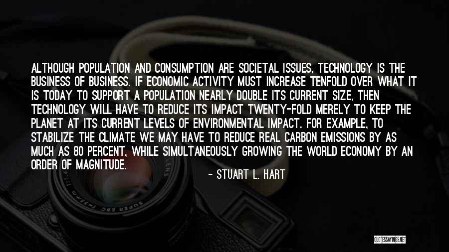 Real World Of Technology Quotes By Stuart L. Hart Real World Of Technology Quotes By Stuart L. Hart