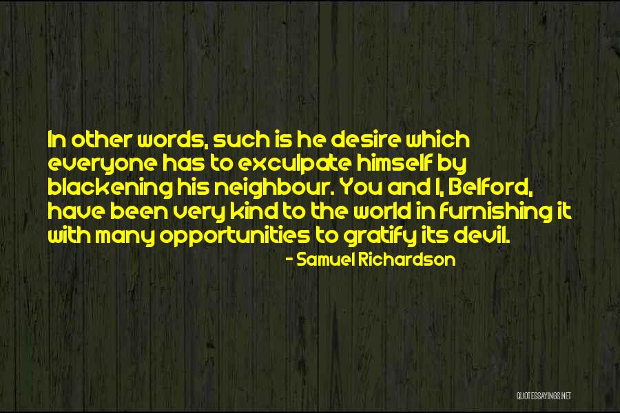 Realice Sinonimo Quotes By Samuel Richardson Realice Sinonimo Quotes By Samuel Richardson