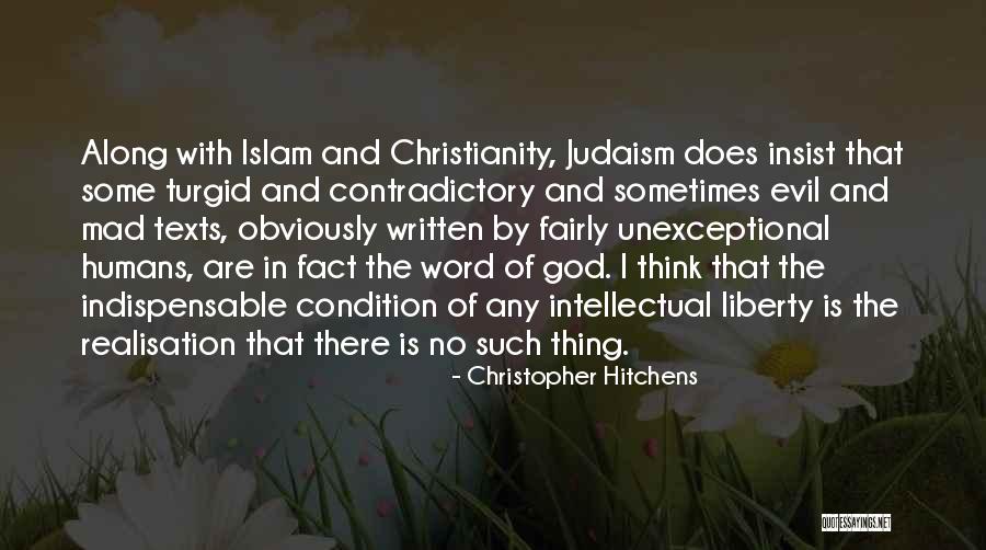 Realisation Quotes By Christopher Hitchens