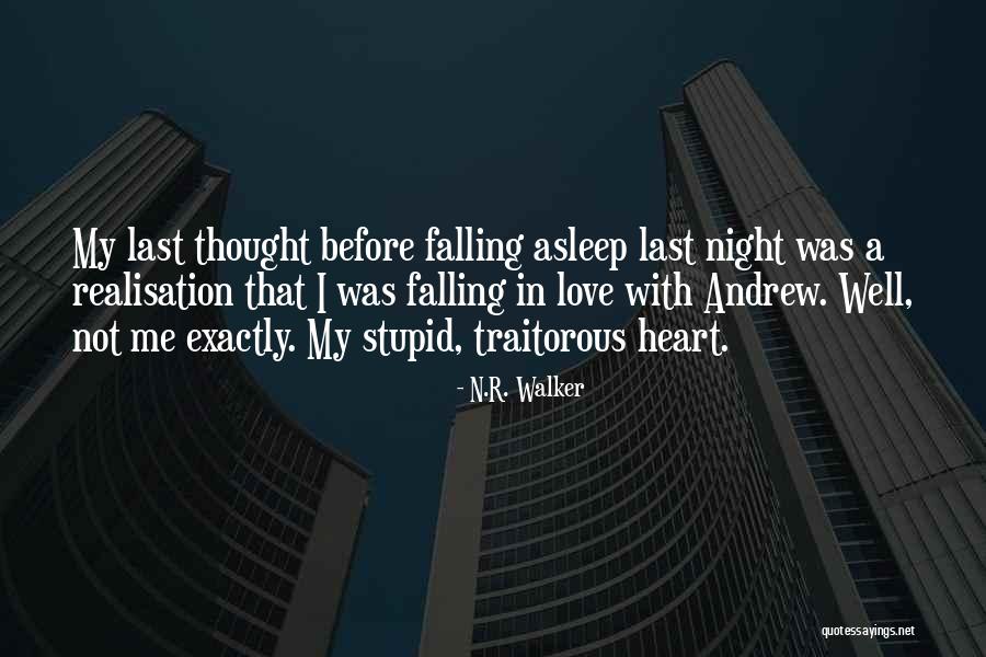 Realisation Quotes By N.R. Walker