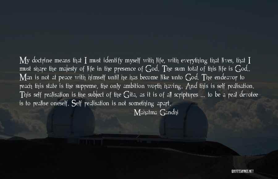 Realise The Ambition Quotes By Mahatma Gandhi Realise The Ambition Quotes By Mahatma Gandhi